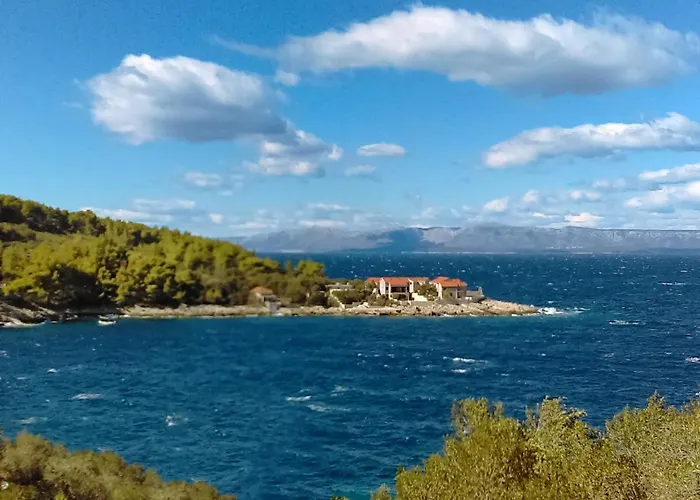 Seaside House Cove Bristva, Korcula - 14892 * Prizba